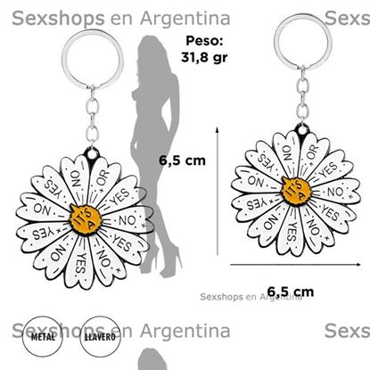 Llavero flor yes or no